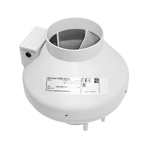 Systemair RVK Fan 125mm (220m3/hr) - London Grow