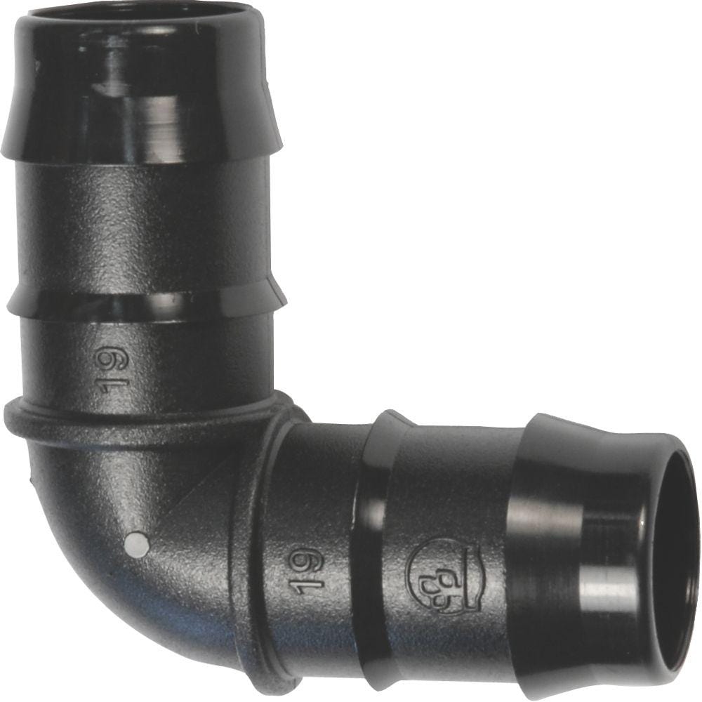 Double Barb Elbow 19mm - London Grow