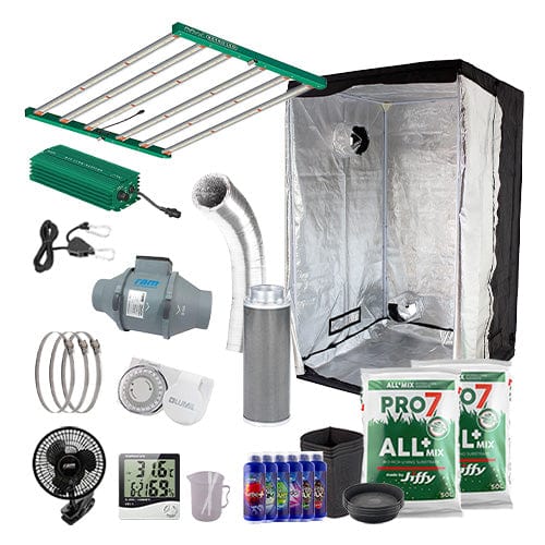 Adjusta-Watt LED 720W Complete Grow Kit - 1.2m2 Hobby / Soil / Basic Add Ons - London Grow