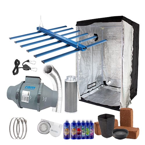 Maxibright Daylight 660W Complete Grow Kit - 1.2m2 Hobby / Coco / None - London Grow
