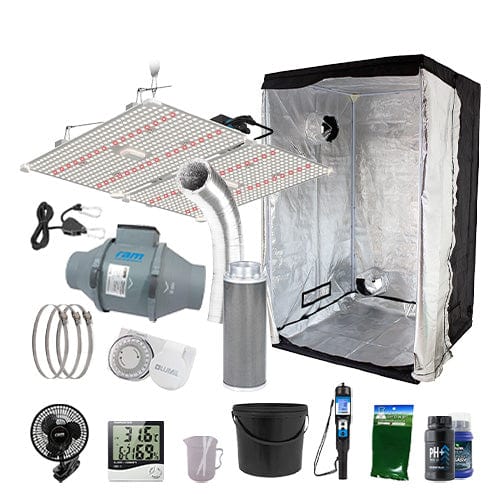 LUMii Black Blade 400W Complete Grow Kit - 1.2m2 Hobby / None / Complete Add Ons - London Grow