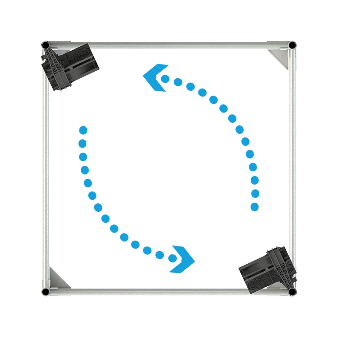 Secret Jardin Monkey Fan 24V Pole Mounted