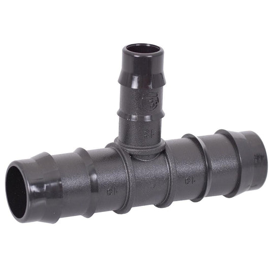 25mm/19mm Barb Reducer Tee - London Grow