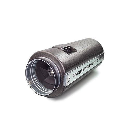 Systemair Revolution Vector Silenced EC Fan V2 200mm (1332m3/hr) - London Grow
