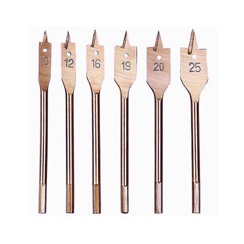 Amtech Drill Flat Wood 6pc Set - London Grow