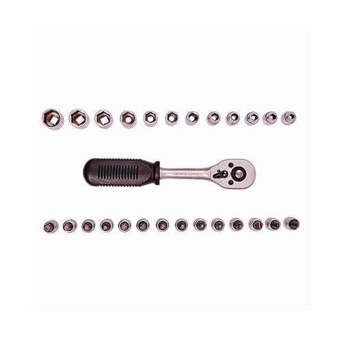 Amtech Socket 27pc Set with Bits - London Grow