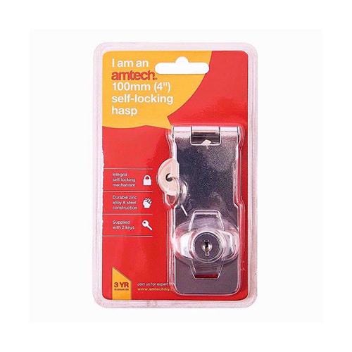 Amtech Locking Hasp 4inch - London Grow