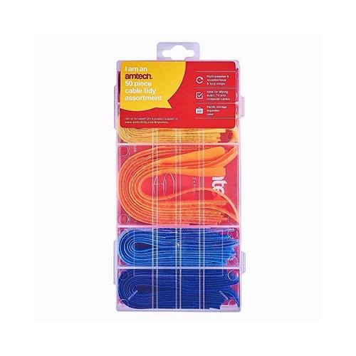 Amtech Cable Tidy 50pc Assortment - London Grow