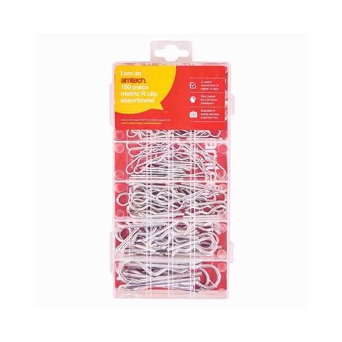 Amtech Metric R Clip Assortment 150pc - London Grow