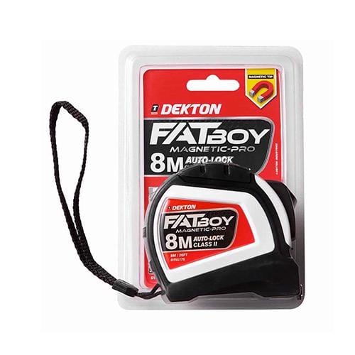 Dekton Fatboy Magnet Tape Measure 8m x 25mm - London Grow