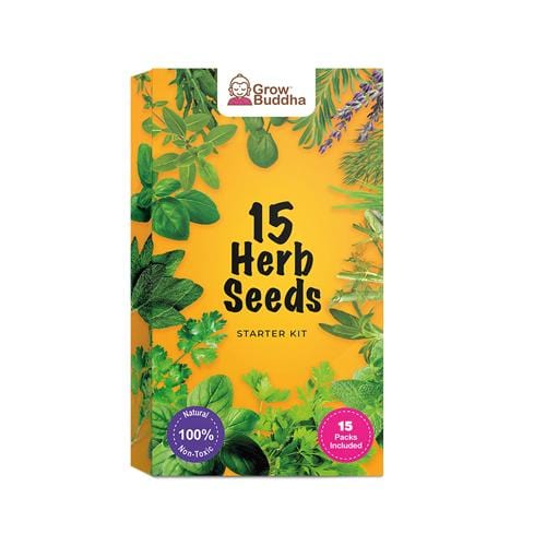 Grow Buddha - 15 Herb Seed Set - London Grow
