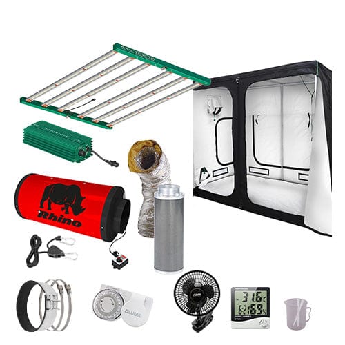 Adjusta-Watt LED 720W Complete Grow Kit - 1.2m x 2.4m Professional / None / Basic Add Ons - London Grow