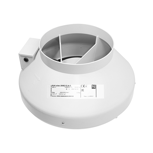 Systemair RVK Fan 200mm-L (1008m3/hr) - London Grow