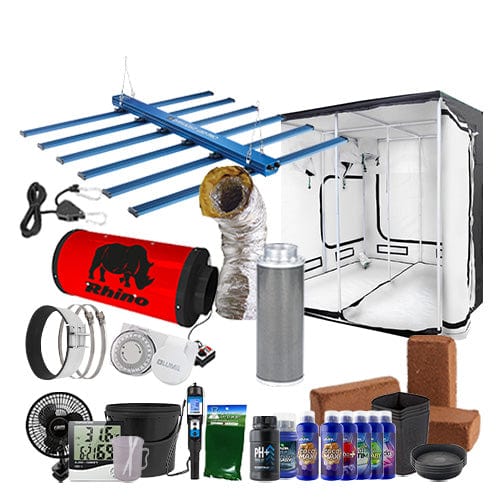 Maxibright Daylight 660W Pro LED Complete Grow Kit - 2.4m x 2.4m Professional / Coco / Complete Add Ons - London Grow