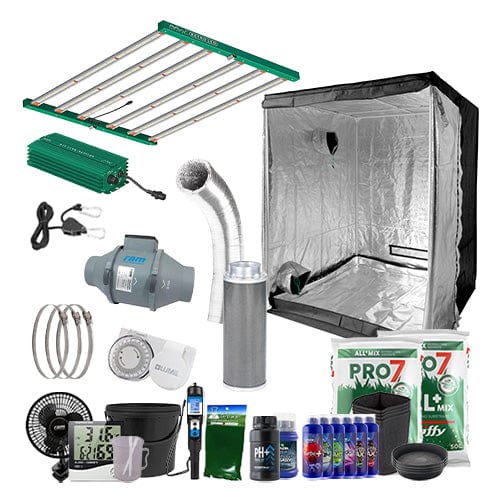 Adjusta-Watt LED 720W Complete Grow Kit - 1.5m2 Hobby / Soil / Complete Add Ons - London Grow