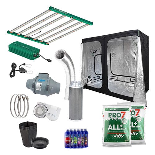 Adjusta-Watt LED 720W Complete Grow Kit - 1.2m x 2.4m Hobby / Soil / None - London Grow