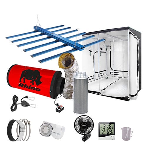 Maxibright Daylight 660W LED Complete Grow Kit - 2.4m x 2.4m Professional / None / Basic Add Ons - London Grow