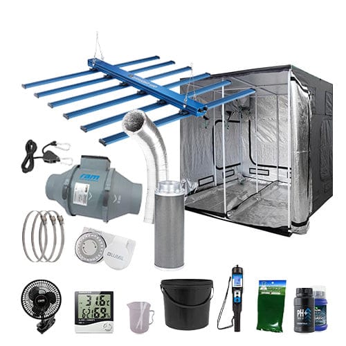 Maxibright Daylight 660W LED Complete Grow Kit - 2.4m x 2.4m Hobby / None / Complete Add Ons - London Grow