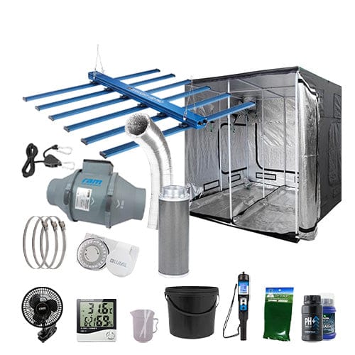 Maxibright Daylight 660W Pro LED Complete Grow Kit - 2.4m x 2.4m Hobby / None / Complete Add Ons - London Grow