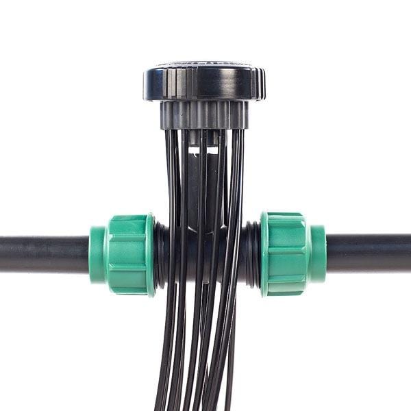 TopSpin - Drip Manifold 25mm Complete with Tee - London Grow