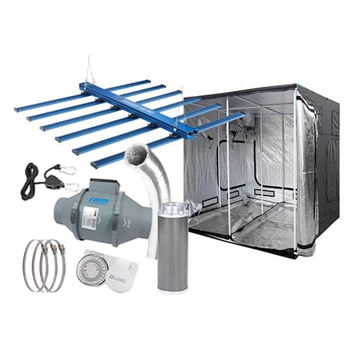 Maxibright Daylight 660W Pro LED Complete Grow Kit - 2.4m x 2.4m Hobby / None / None - London Grow