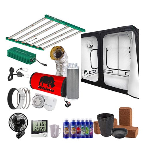 Adjusta-Watt LED 720W Complete Grow Kit - 1.2m x 2.4m Professional / Coco / Basic Add Ons - London Grow