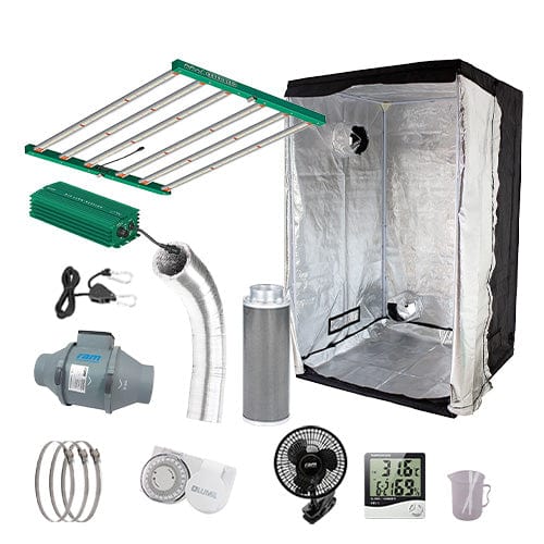 Adjusta-Watt LED 720W Complete Grow Kit - 1.2m2 Hobby / None / Basic Add Ons - London Grow