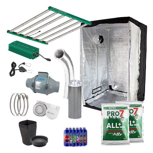 Adjusta-Watt LED 720W Complete Grow Kit - 1.2m2 Hobby / Soil / None - London Grow