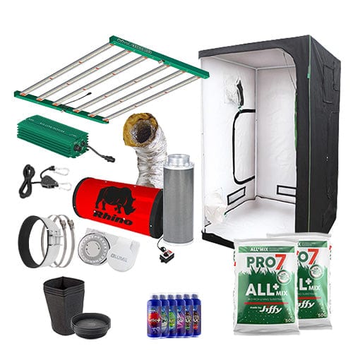 Adjusta-Watt LED 720W Complete Grow Kit - 1.2m2 Professional / Soil / None - London Grow