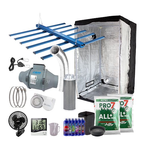 Maxibright Daylight 660W Complete Grow Kit - 1.2m2 Hobby / Soil / Basic Add Ons - London Grow