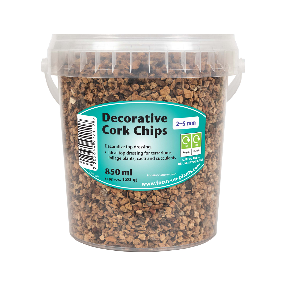 Decorative Cork Chips - 850ml