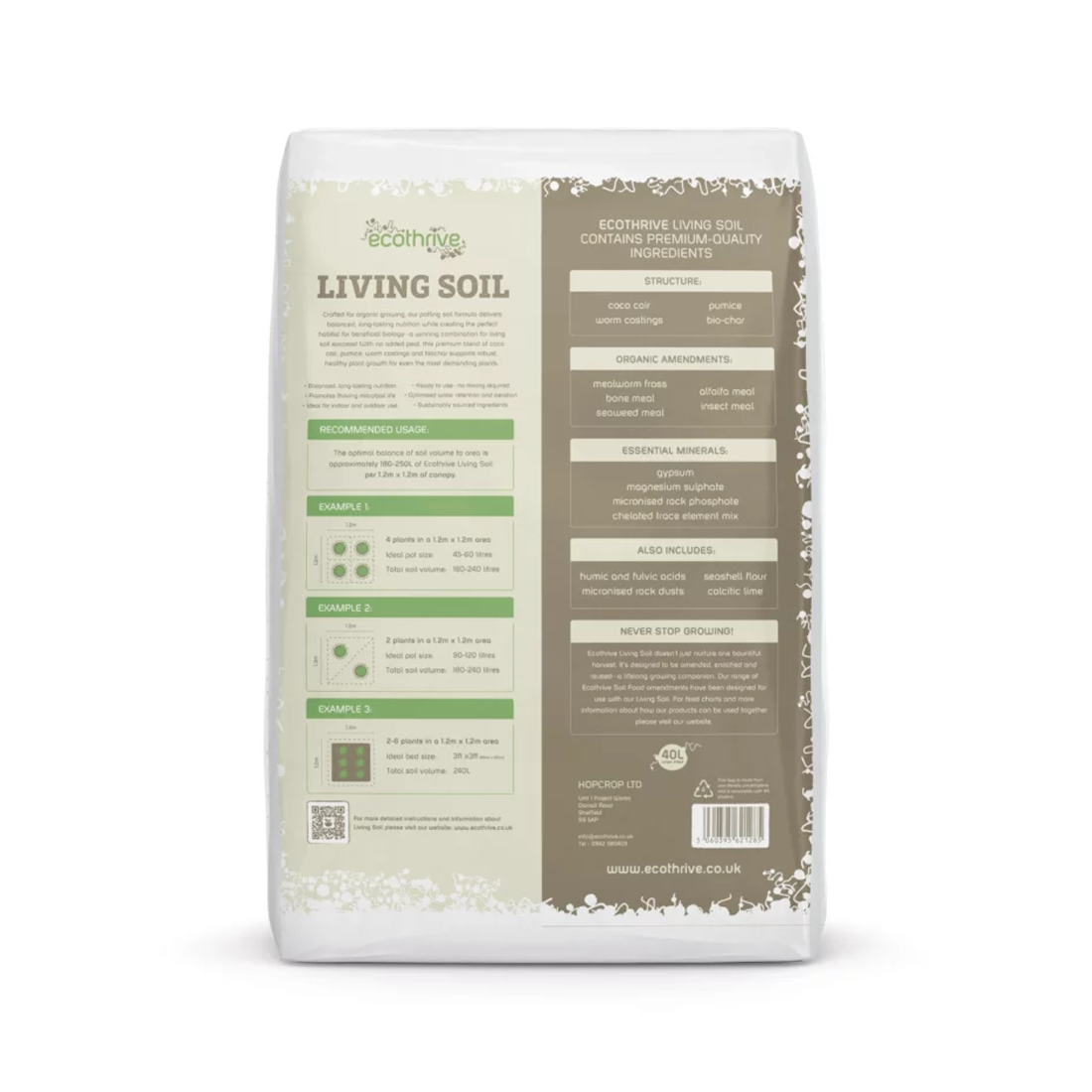 Ecothrive Living Soil New Formula 40L