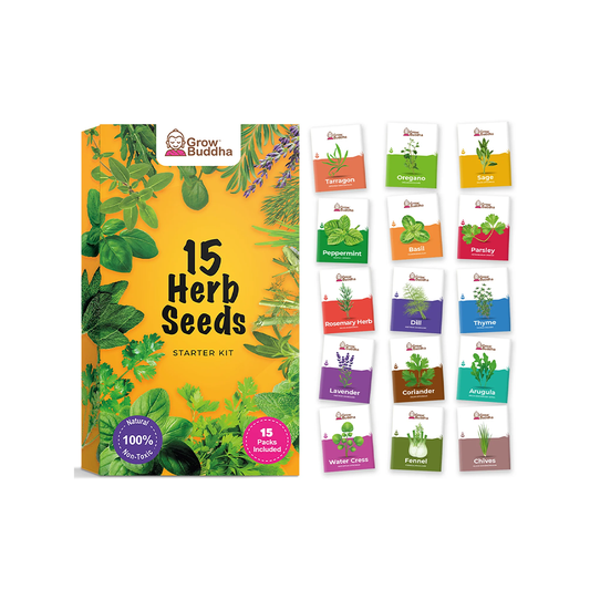 Grow Buddha - 15 Veg Seed Set