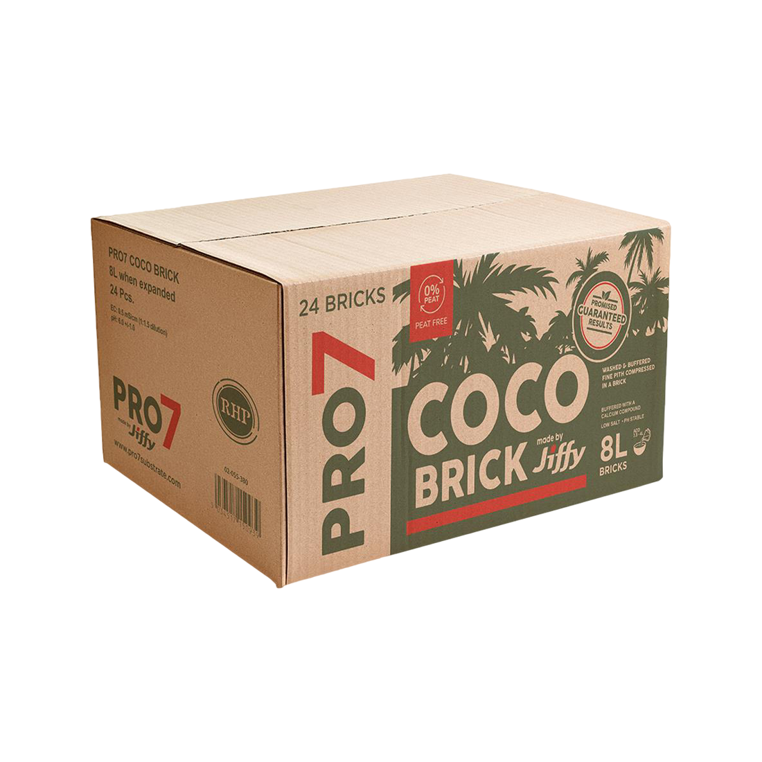 Jiffy Pro7 Coco Brick 8L - Box of 24