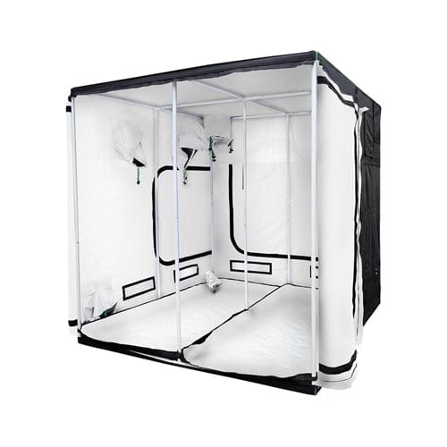 LightHouse WHITE 2m² Tent - 1.95m x 1.95m x 1.95m - London Grow