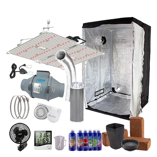 LUMii Black Blade 400W Complete Grow Kit - 1.2m2 Hobby / Coco / Basic Add Ons - London Grow
