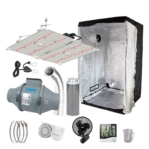 LUMii Black Blade 400W Complete Grow Kit - 1.2m2 Hobby / None / Basic Add Ons - London Grow