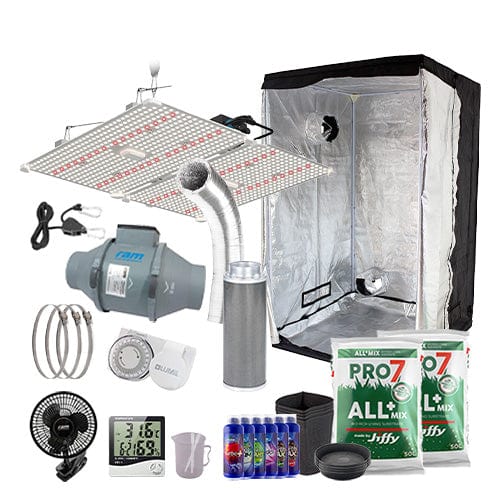 LUMii Black Blade 400W Complete Grow Kit - 1.2m2 Hobby / Soil / Basic Add Ons - London Grow