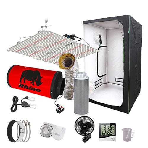 LUMii Black Blade 400W Complete Grow Kit - 1.2m2 Professional / None / Basic Add Ons - London Grow