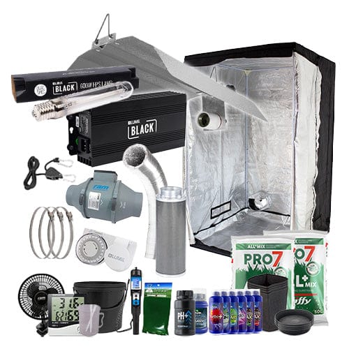 LUMii Black HPS Complete Grow Kit - 1.2m2 - London Grow