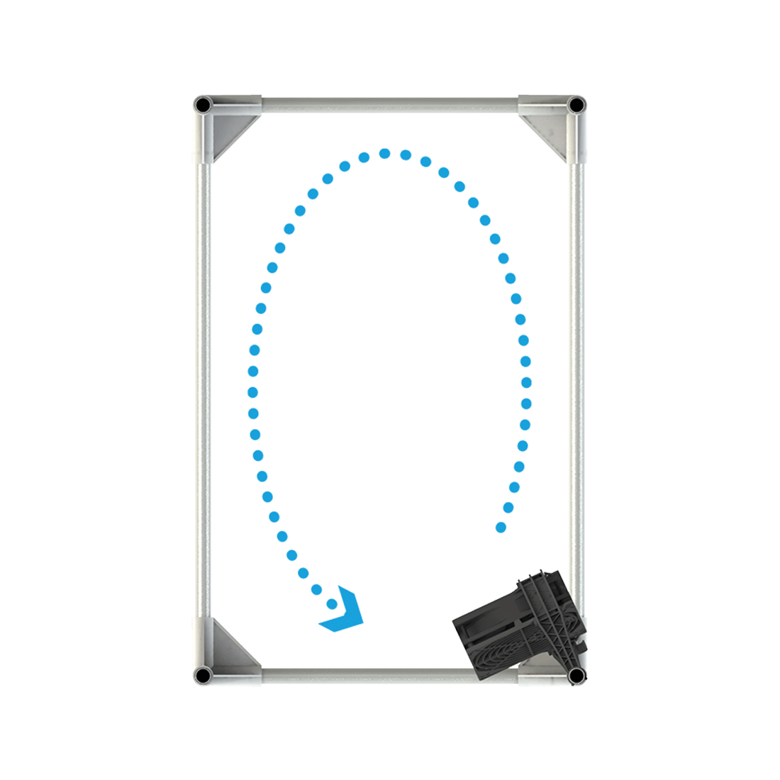 Secret Jardin Monkey Fan 24V Pole Mounted