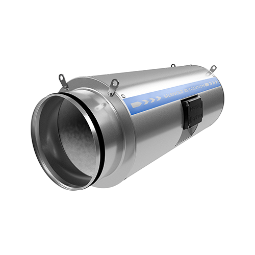 Systemair Revolution Stratos Silenced AC Fan 200mm (947m3/hr) - London Grow