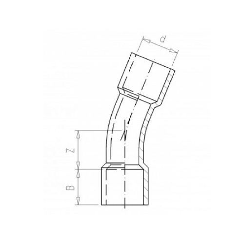 VDL PVCu 15 Bend - London Grow