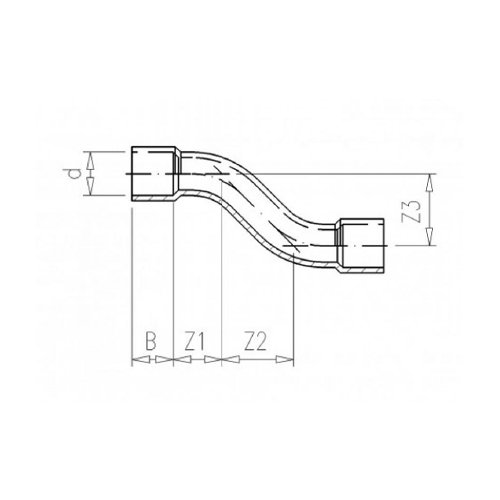 VDL PVCu S Bend - London Grow