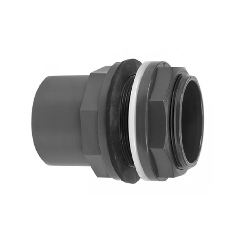 PVCu Tank Connector Plain x Threaded – Hortitech