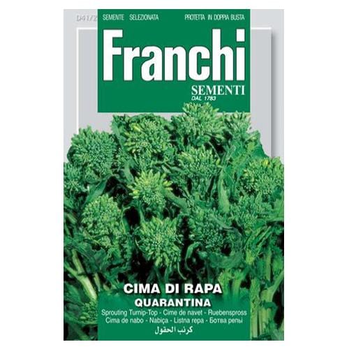 Turnip Tops - Cima di Rapa 40 days - London Grow