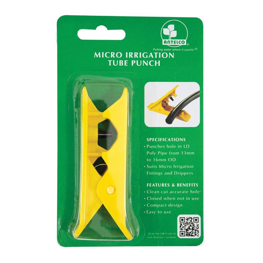 Micro Irrigation Tube Punch - Yellow - London Grow