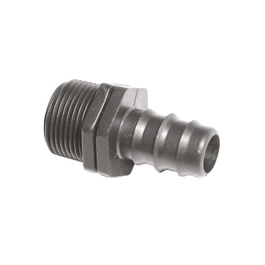 16mm Barbed Hose Tail to 16mm MBSP - London Grow