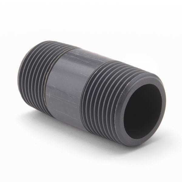 PVCu Barrel Nipple Threaded - London Grow