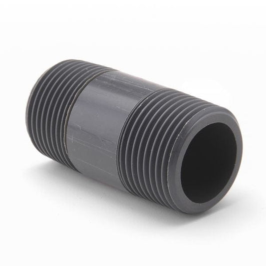 PVCu Barrel Nipple Threaded - London Grow